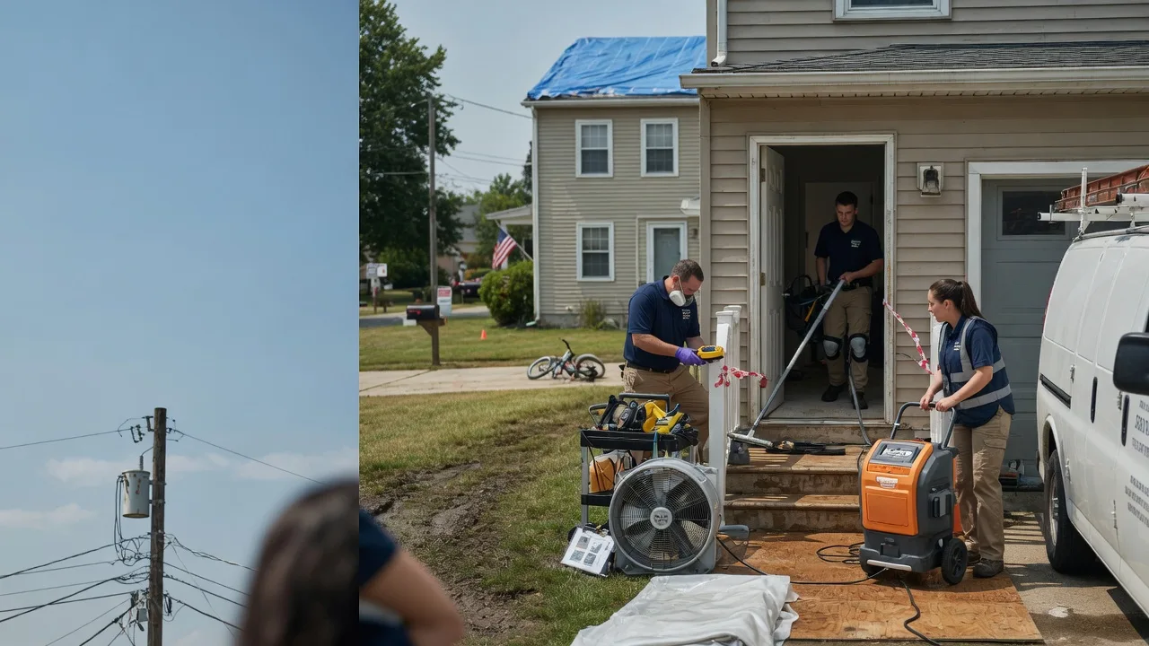 Water Damage Repair in Plover, IA near me
